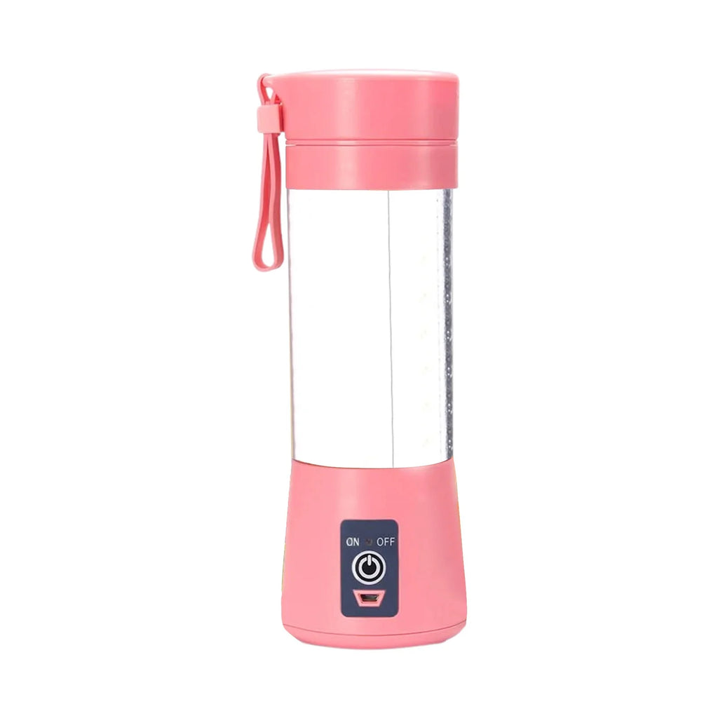 Portable USB Rechargeable Blender, 6-Blade Handheld Juicer for Shakes, 380Ml Capacity, Easy Clean,Travel & Outdoor Use