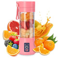 Portable USB Rechargeable Blender, 6-Blade Handheld Juicer for Shakes, 380Ml Capacity, Easy Clean,Travel & Outdoor Use